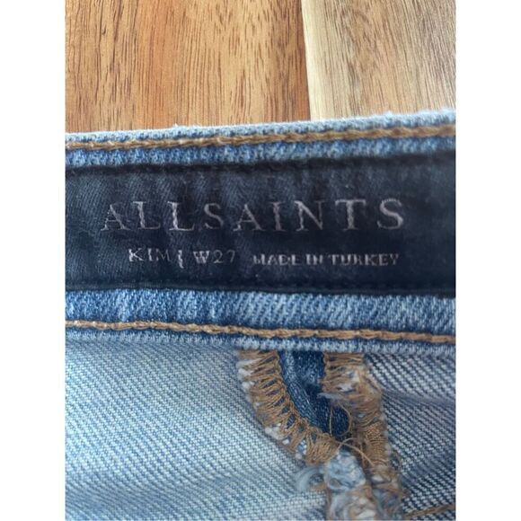 ALLSAINTS Kim Two Tone Jeans - Picture 6 of 7